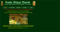 Desktop Screenshot of antikmoebel-markt.ch